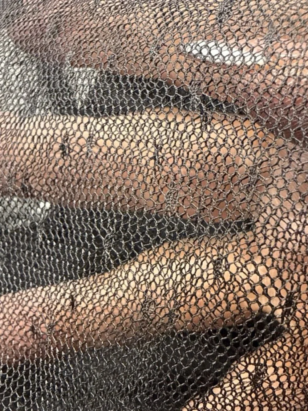 Tulle black sheer